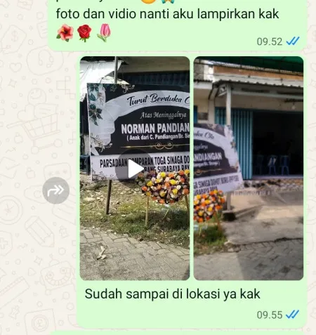 Pengiriman Karangan Bunga Pepedan Moga