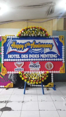 Papan Bunga di Pepedan Moga